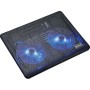 Cooling pad Serioux, SRXNCP007, Dimensiuni: 340*250*23mm, Compatibilitate maxima laptop: 15.6 inch, Dimensiune ventilator: 2 x 1
